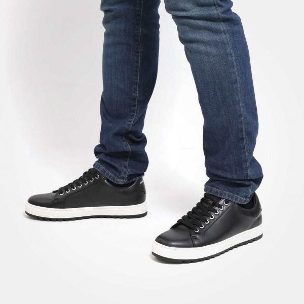 Karl Lagerfeld Mens Shoes Recycled Sneaker Sawtooth Sole