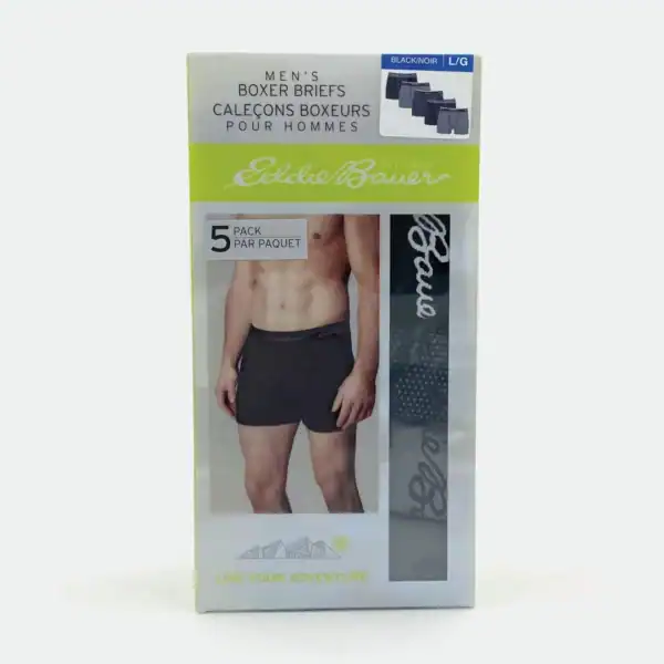 EDDIE BAUER UNDERWEAR 5 PACK BOXER BRIEF