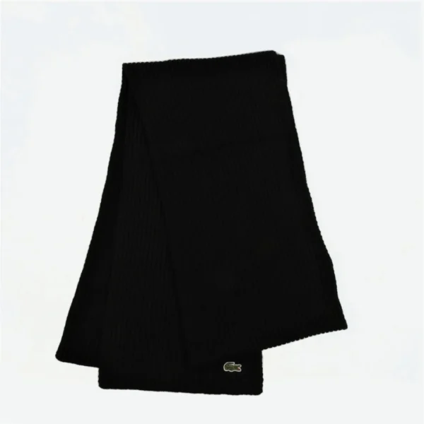LACOSTE MEN SCARF BLACK - Image 2