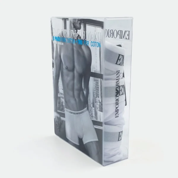 EMPORIO ARMANI MEN'S UNDERWEAR 3 PACK BOXER - Image 2