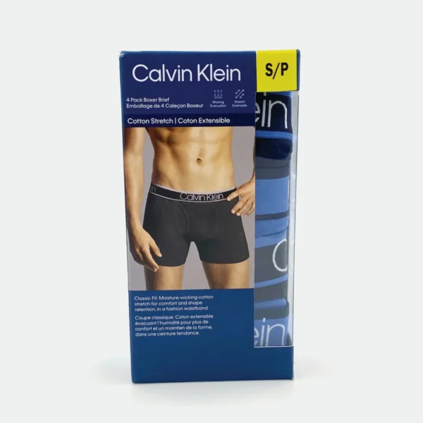 CALVIN KLEIN UNDERWEAR 4 PACK BOXER BRIEF