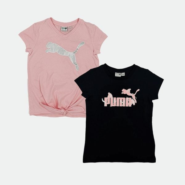 PUMA 2 PACK T-SHIRT FOR KIDS GIRLS