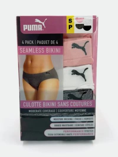 Puma 4 Pack Seamless Bikini