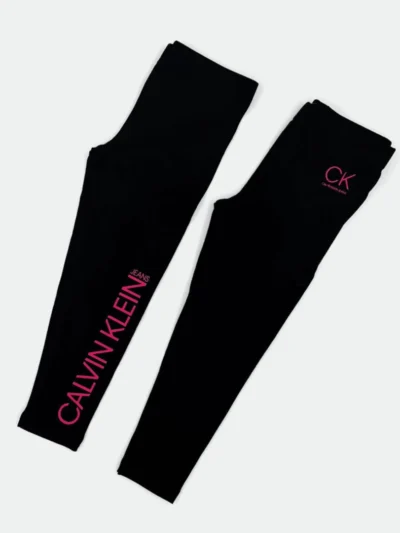 CALVIN KLEIN 2 PACK LEGGINGS FOR KIDS GIRLS