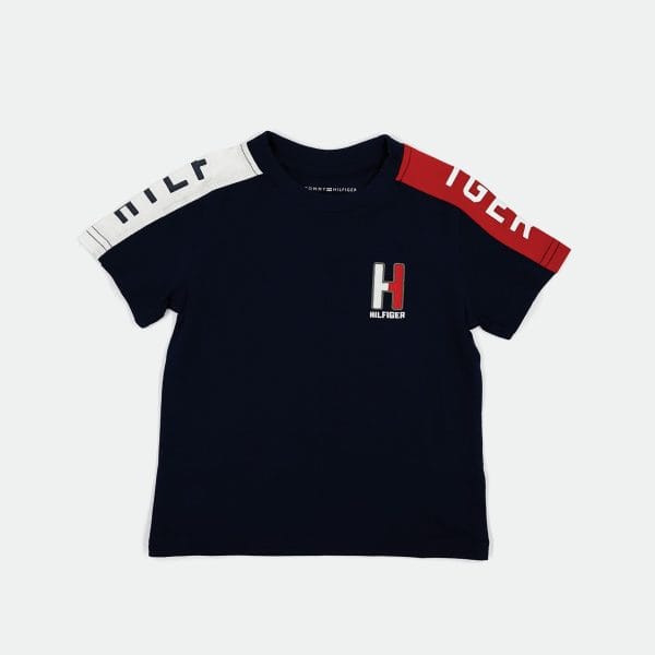 TOMMY HILFIGER T-SHIRT & SHORT SET FOR KIDS BOYS - Image 2