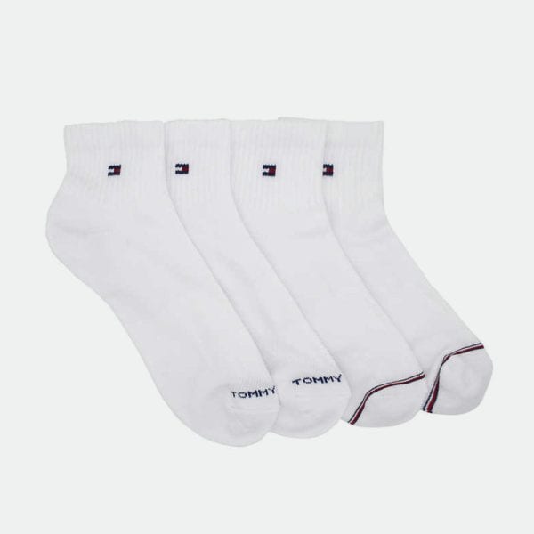 TOMMY HILFIGER MEN'S QUARTER CUT SOCKS 8 PAIRS (7-12 US) - Image 2