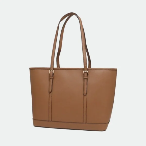 MICHAEL KORS LOGO PLAQUE ZIPPED TOTE BAG - Image 2