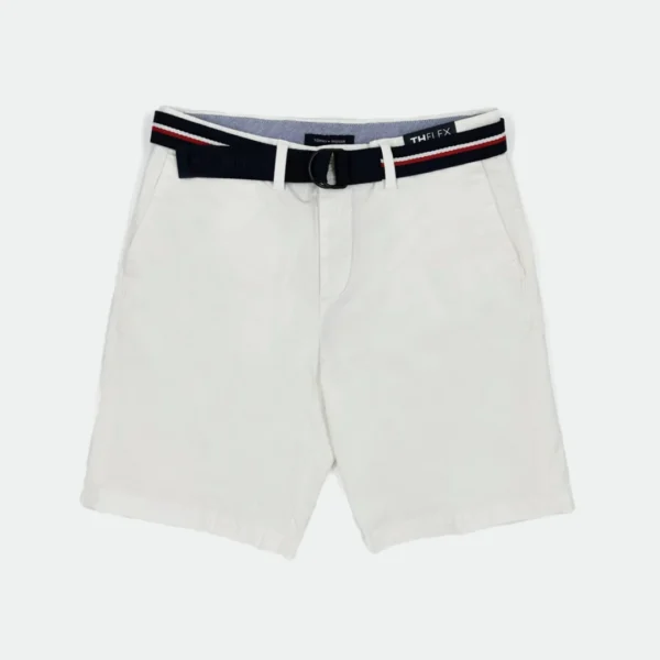 TOMMY HILFIGER MEN BELTED CHINO SHORTS 9" INSEAM - Image 3