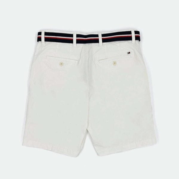 TOMMY HILFIGER MEN BELTED CHINO SHORTS 9" INSEAM - Image 4