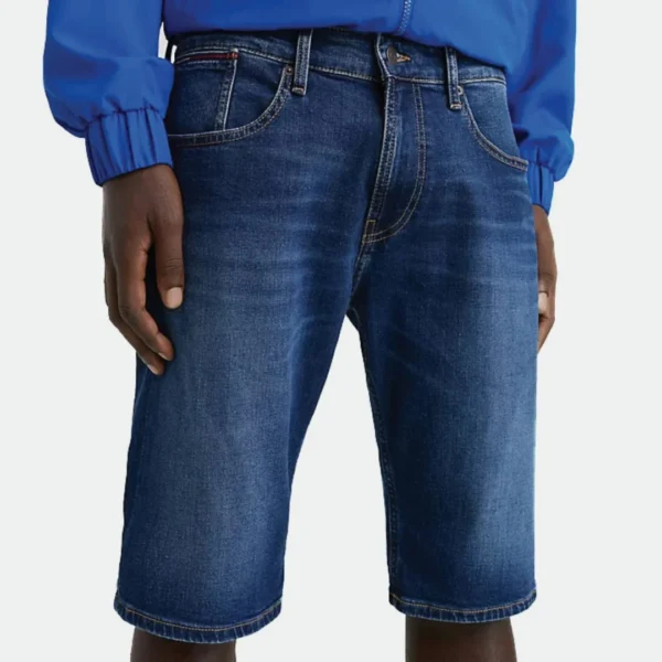 TOMMY HILFIGER MEN STRETCH RELAXED DENIM SHORTS