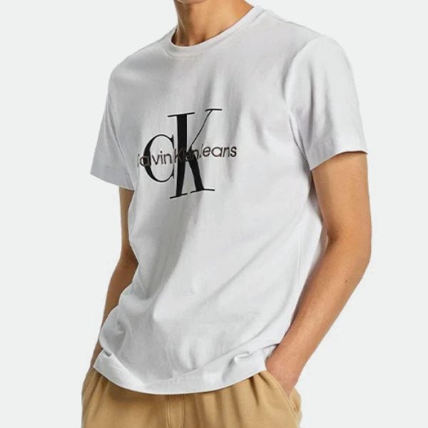 CALVIN KLEIN MEN'S T-SHIRT MONOGRAM LOGO