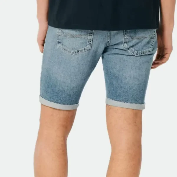 HOLLISTER MEN'S SKINNY DENIM SHORTS 9" - Image 2