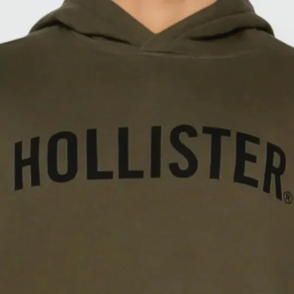 Hollister Men's Hoodie Graphic Print - Image 2