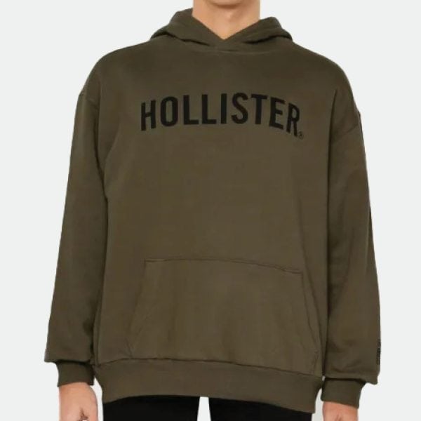 Hollister Men's Hoodie Graphic Print