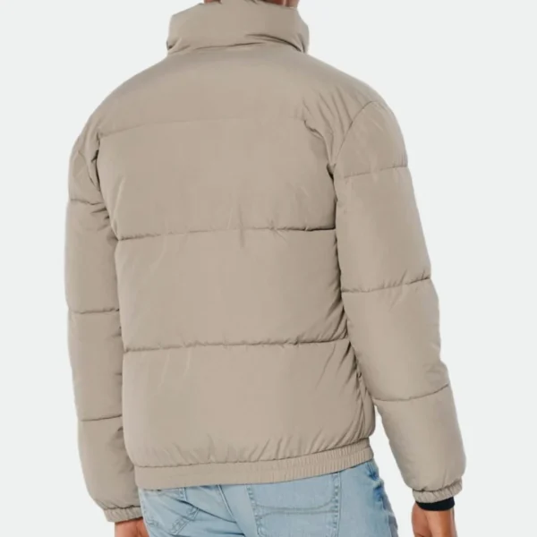 Hollister Men Elevated Mock Puffer Jacket - Image 2