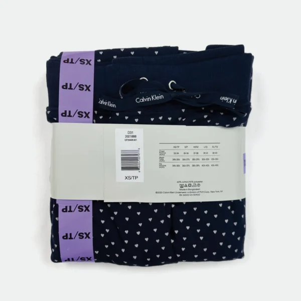 CALVIN KLEIN WOMEN'S 2 PC PAJAMA SET - Image 2