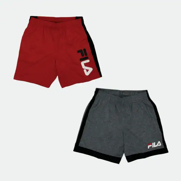 FILA 2 PACK SPORT SHORTS FOR BIG BOYS