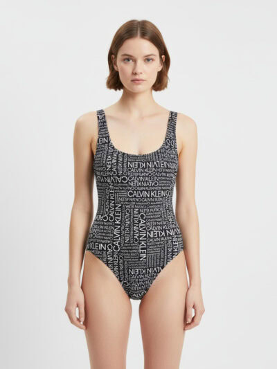 CALVIN KLEIN BODYSUIT MONOGRAM LOGO