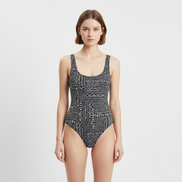 CALVIN KLEIN BODYSUIT MONOGRAM LOGO