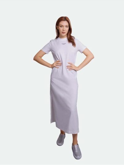 Calvin Klein Women's T-shirt Small Logo Dress