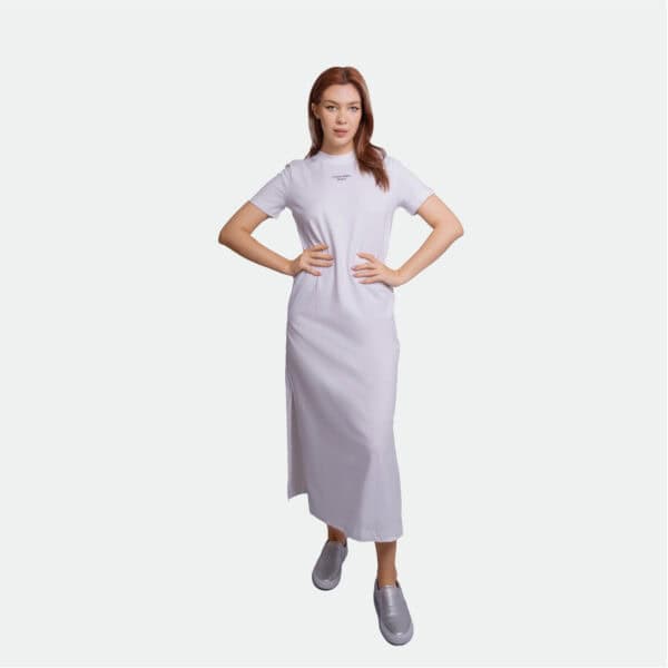 Calvin Klein Women's T-shirt Small Logo Dress