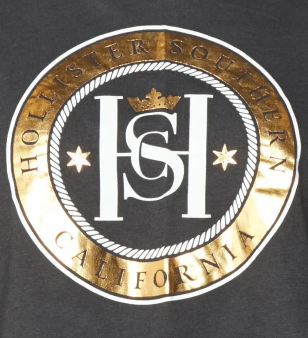 Hollister Hoodie Crop Top Graphic Print - Image 3