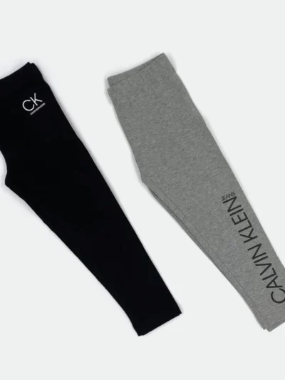 CALVIN KLEIN 2 PACK LEGGINGS FOR BIG GIRLS