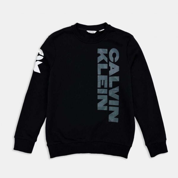 Calvin Klein Men Sweatshirt Big Graphic Print - Image 2