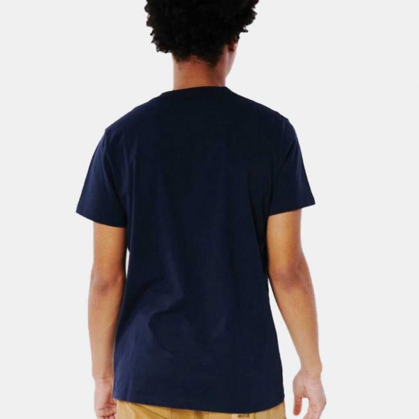 HOLLISTER MEN T-SHIRT BIG APPLIQUE LOGO - Image 2