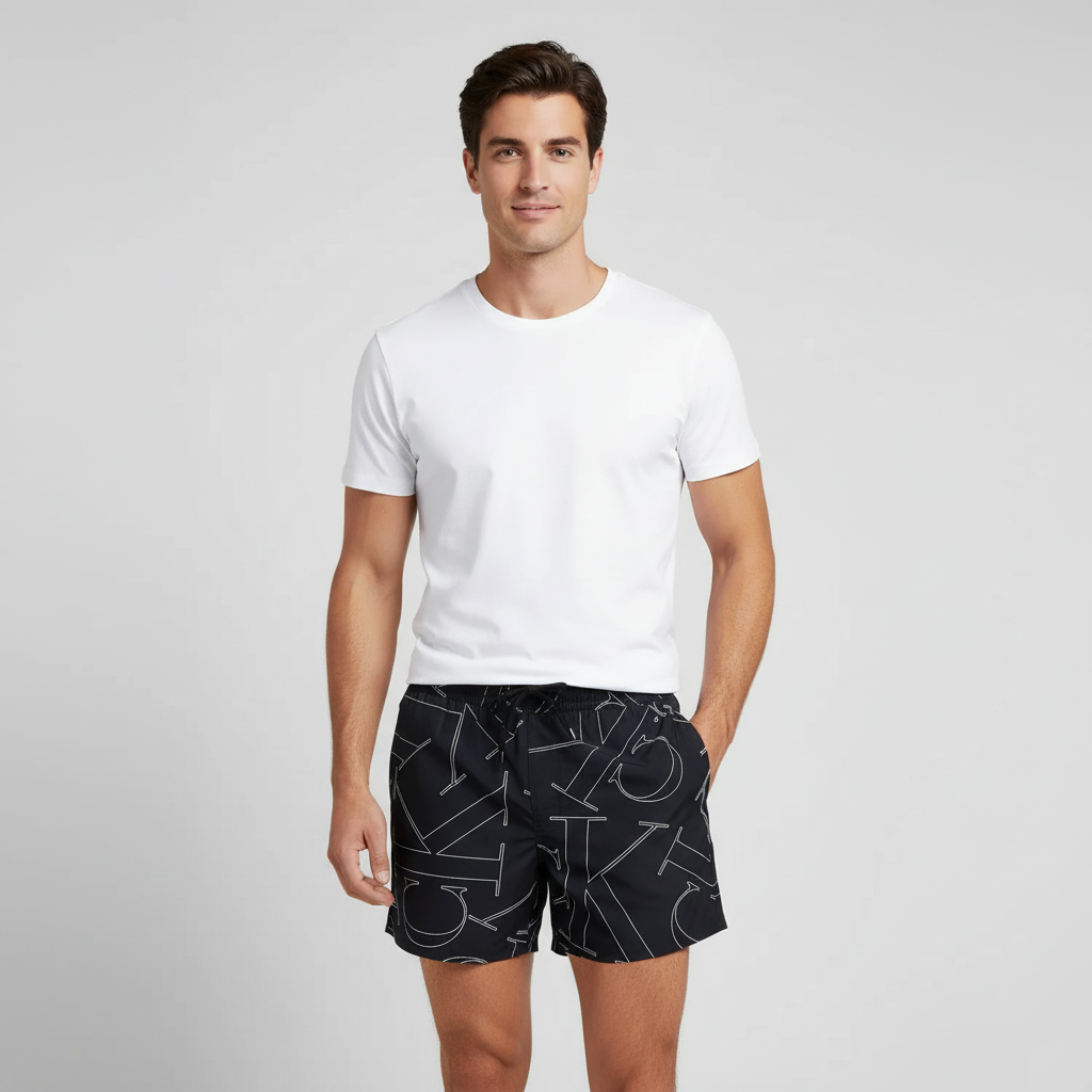 CALVIN KLEIN MEN BOARD SHORT UPF 40 PROTECTION 1 CALVIN KLEIN MEN BOARD SHORT UPF 40 PROTECTION