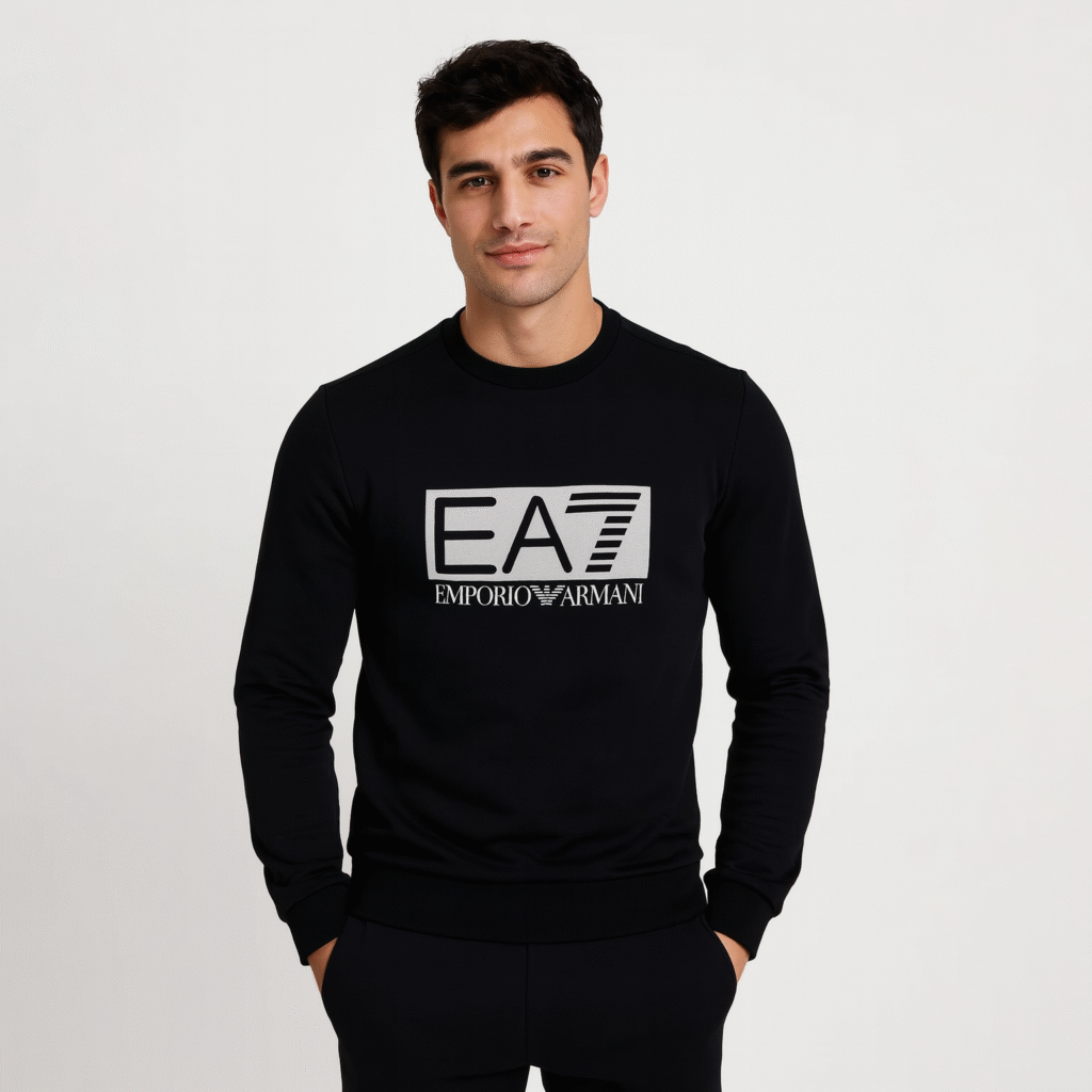 EA7 Emporio Armani Sweatshirt Monogram Logo