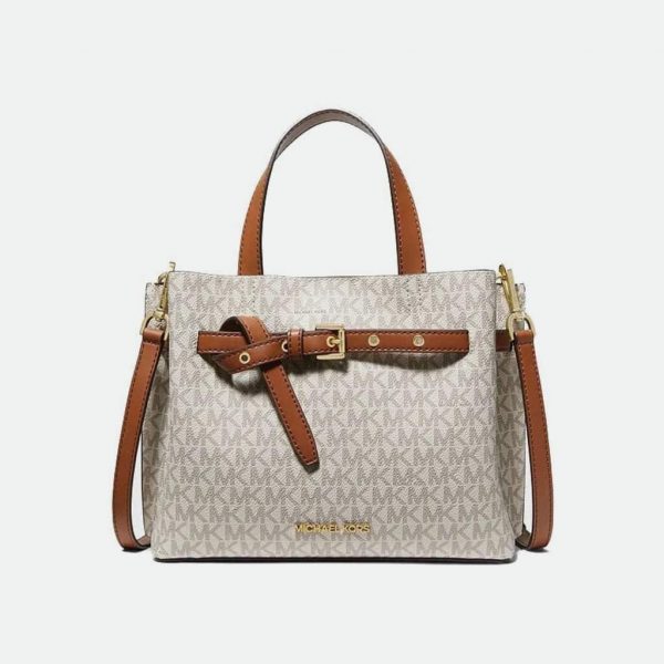 MICHAEL KORS EMILIA SMALL LOGO SATCHEL