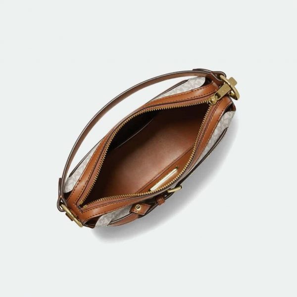 MICHAEL KORS EMILIA MEDIUM HALF MOON SHOULDER BAG - Image 2