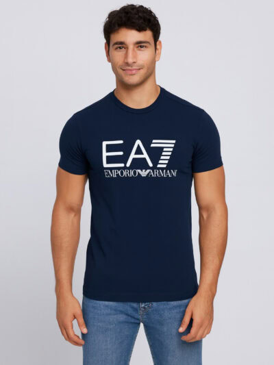 EMPORIO ARMANI MEN T-SHIRT MONOGRAM EA7 LOGO