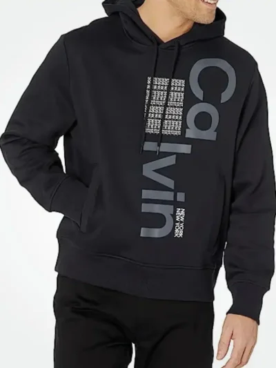 Calvin Klein Men Hoodie Jacket Big Graphic Print Logo