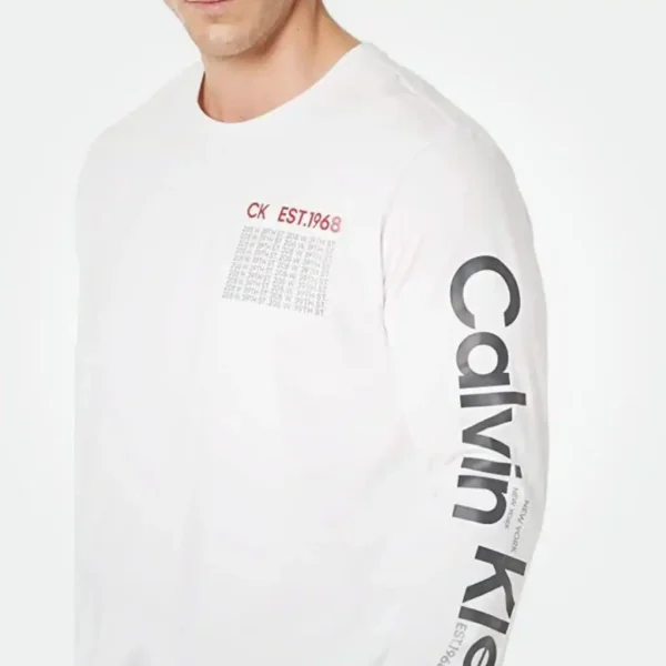 Calvin Klein Men's Multi 205 CK Logo Long Sleeve Sweatshirt - Image 2