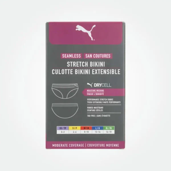 Puma 4 Packs Seamless Bikini - Image 3