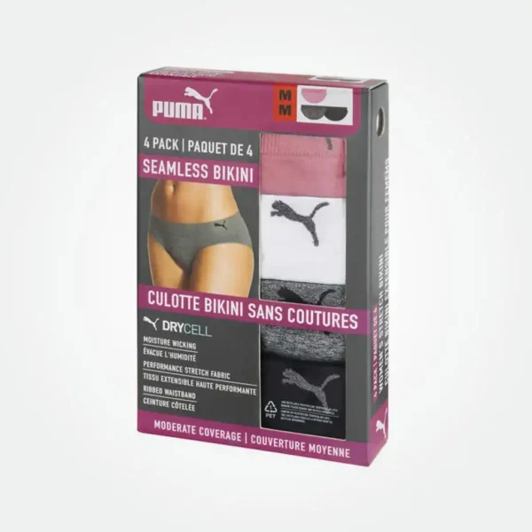 Puma 4 Packs Seamless Bikini - Image 2