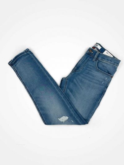 TOMMY JEANS MEN STRETCH SLIM TATTERED