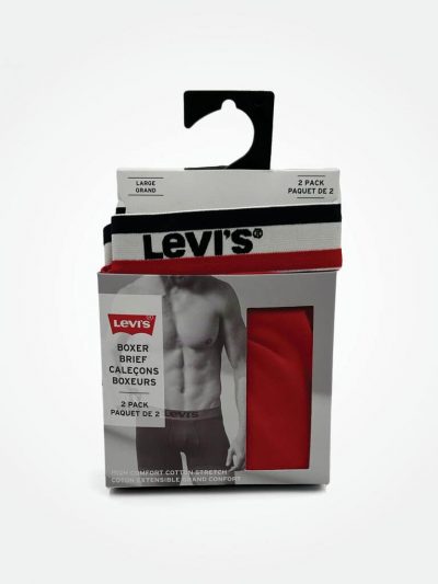 LEVI'S MEN'S UNDERWEAR 2 PACKS BOXER