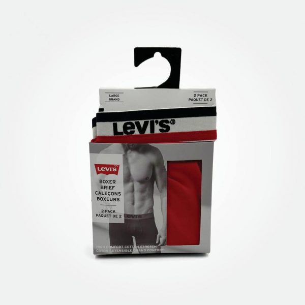LEVI'S MEN'S UNDERWEAR 2 PACKS BOXER