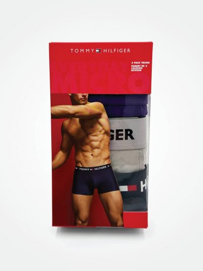 TOMMY HILFIGER MEN'S 3 PACK TRUNK