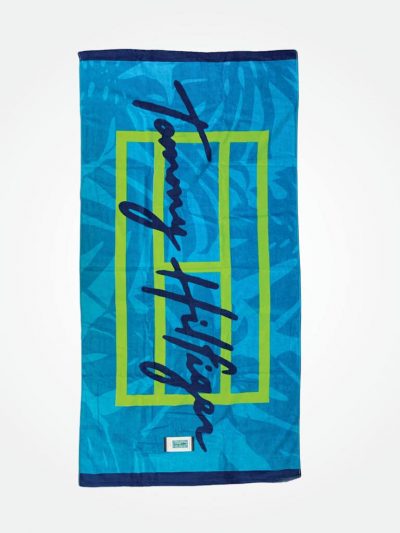 TOMMY HILFIGER BEACH TOWEL GRAPHIC PRINT