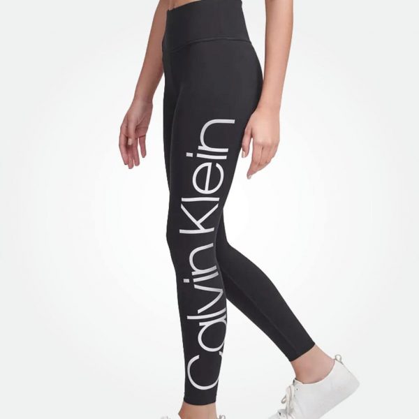 CALVIN KLEIN HIGH WAIST LEGGINGS GRAPHIC LOGO