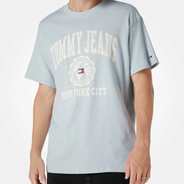 Tommy Jeans Mens Graphic Print Oversized T-shirt