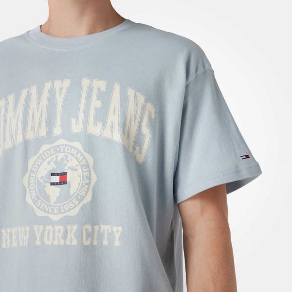 Tommy Jeans Mens Graphic Print Oversized T-shirt - Image 2