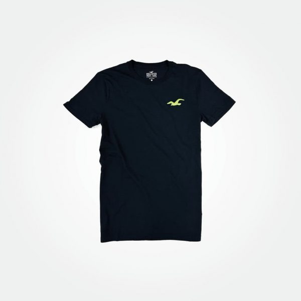 HOLLISTER MEN T-SHIRT EMBROIDERED LOGO