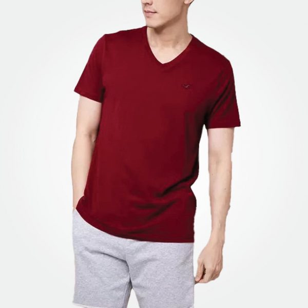 HOLLISTER MEN V-NECK T-SHIRT 5 PACK - Image 6