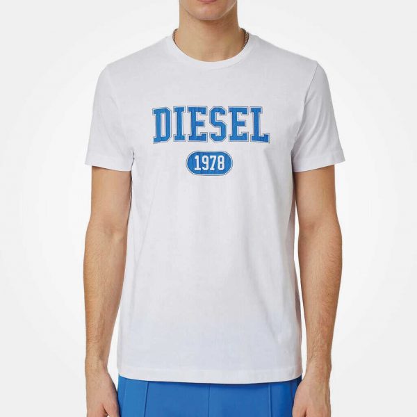 Diesel Mens Graphic Print Tshirt