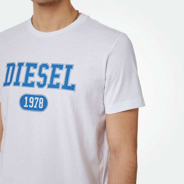 Diesel Mens Graphic Print Tshirt - Image 2